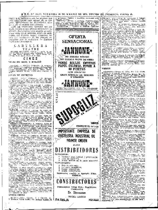 ABC SEVILLA 30-01-1970 página 48