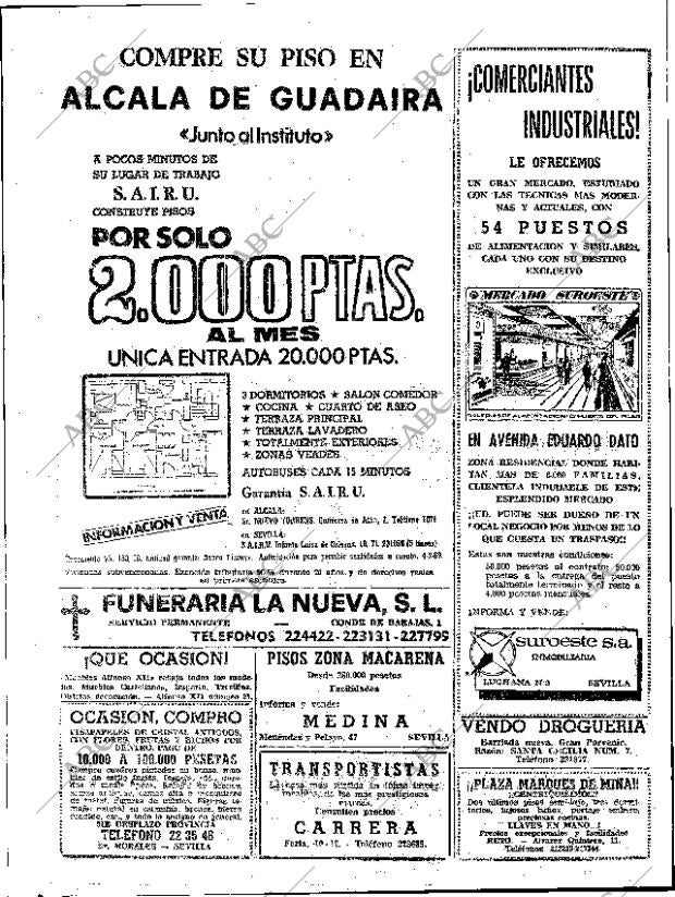 ABC SEVILLA 30-01-1970 página 58