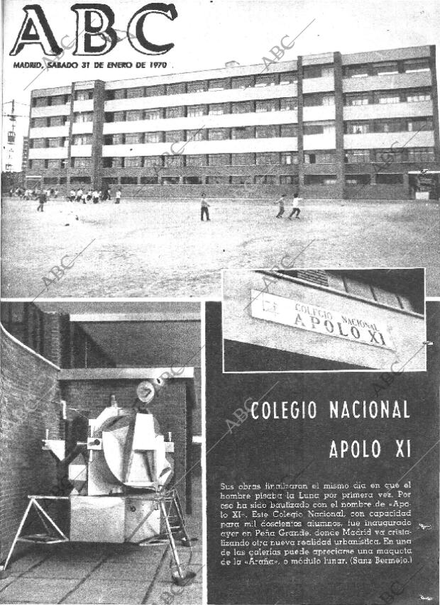 ABC MADRID 31-01-1970 página 1