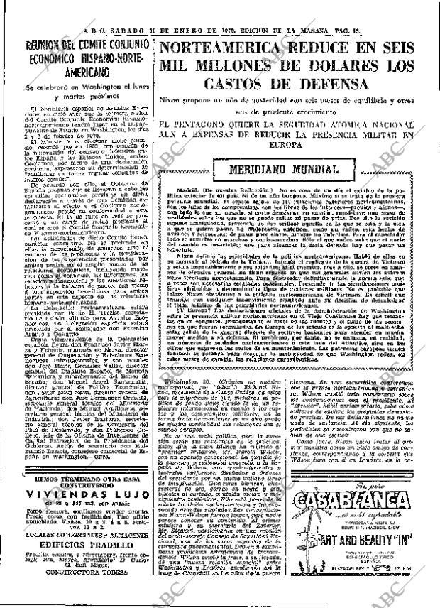 ABC MADRID 31-01-1970 página 19
