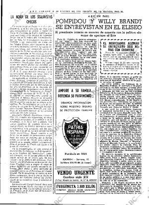 ABC MADRID 31-01-1970 página 23