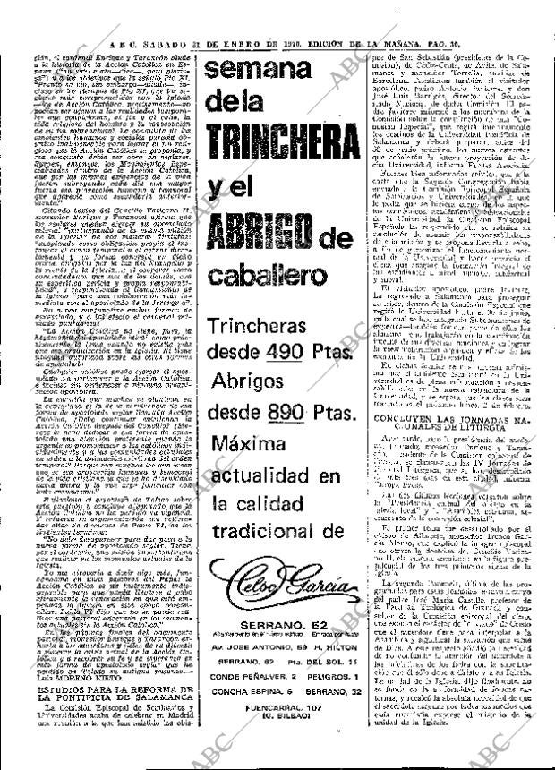 ABC MADRID 31-01-1970 página 30