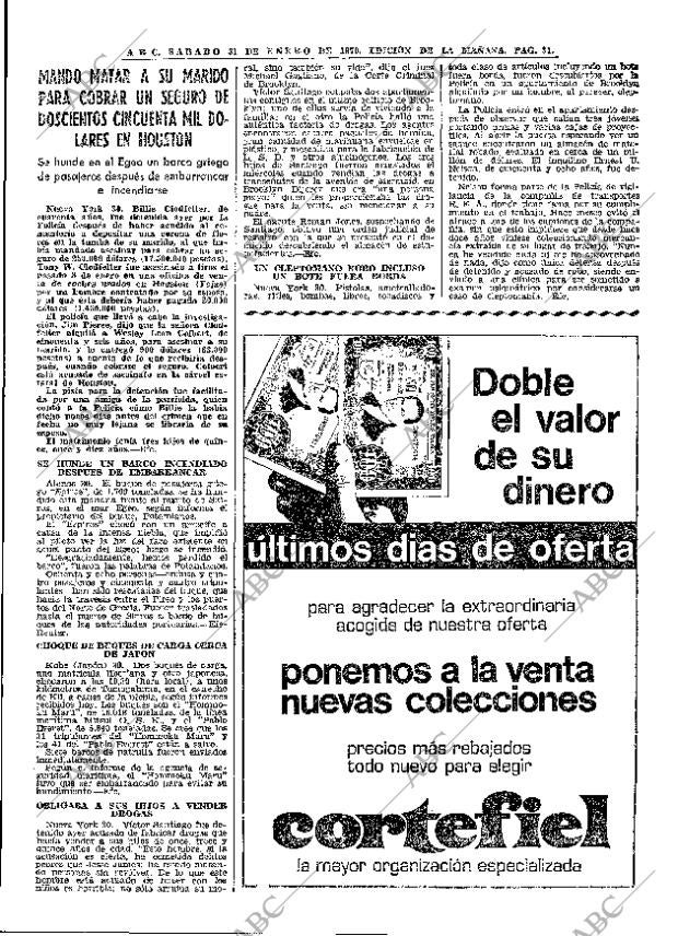 ABC MADRID 31-01-1970 página 31
