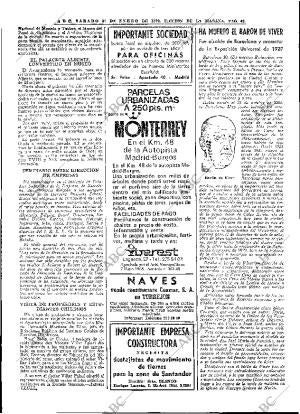 ABC MADRID 31-01-1970 página 42