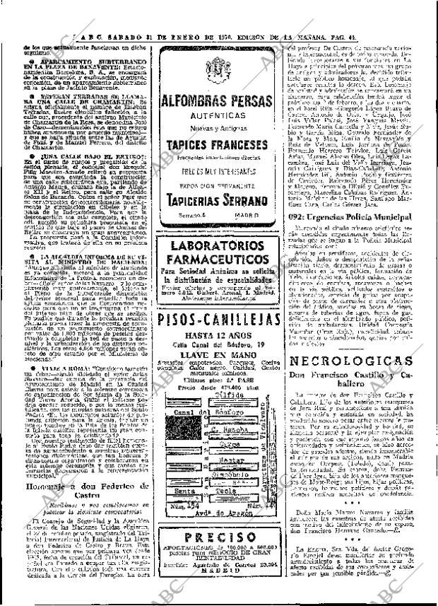 ABC MADRID 31-01-1970 página 44