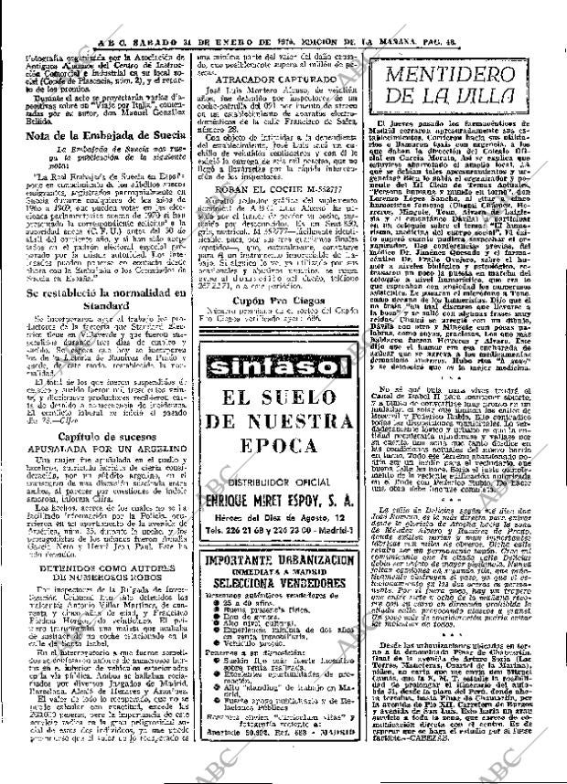 ABC MADRID 31-01-1970 página 46
