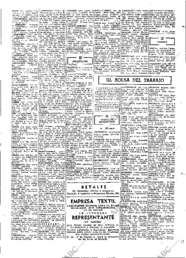 ABC MADRID 31-01-1970 página 85