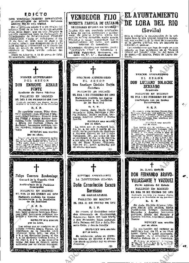 ABC MADRID 31-01-1970 página 93