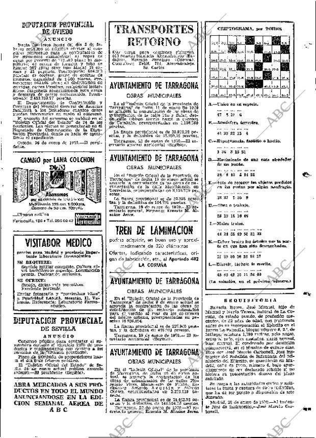 ABC MADRID 31-01-1970 página 95