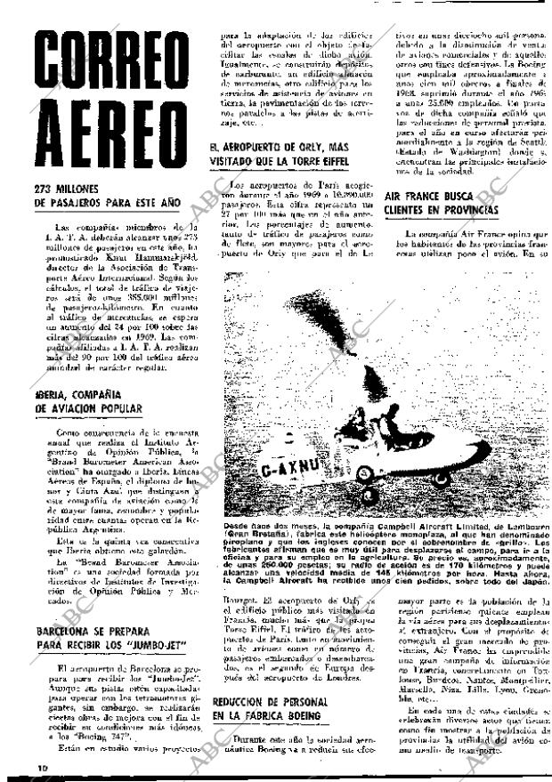 BLANCO Y NEGRO MADRID 31-01-1970 página 10