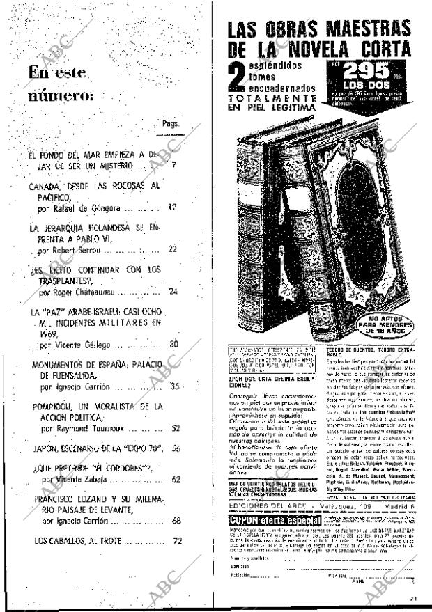 BLANCO Y NEGRO MADRID 31-01-1970 página 21