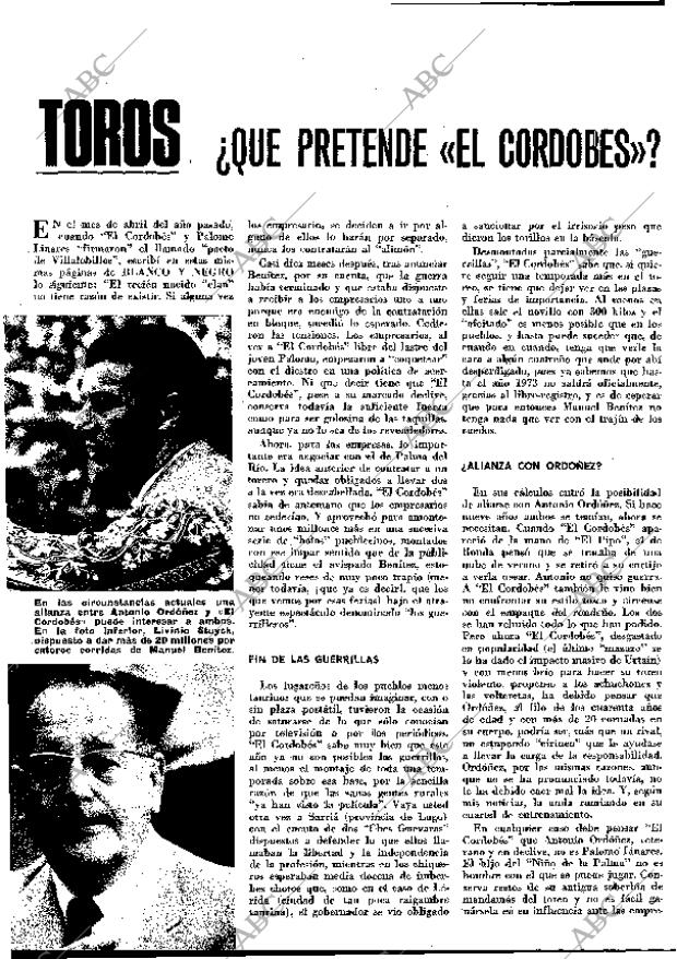 BLANCO Y NEGRO MADRID 31-01-1970 página 62