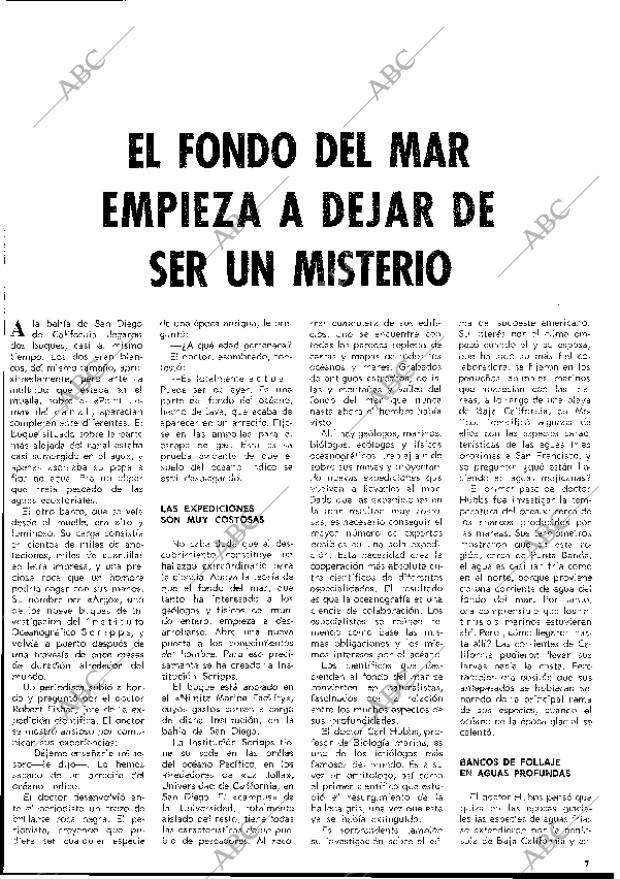 BLANCO Y NEGRO MADRID 31-01-1970 página 7