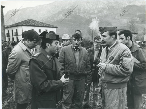 Rescate de los alpinistas Gervasio Lastra y José Luis Arrabal