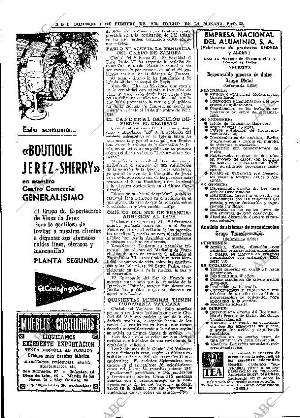 ABC MADRID 01-02-1970 página 32