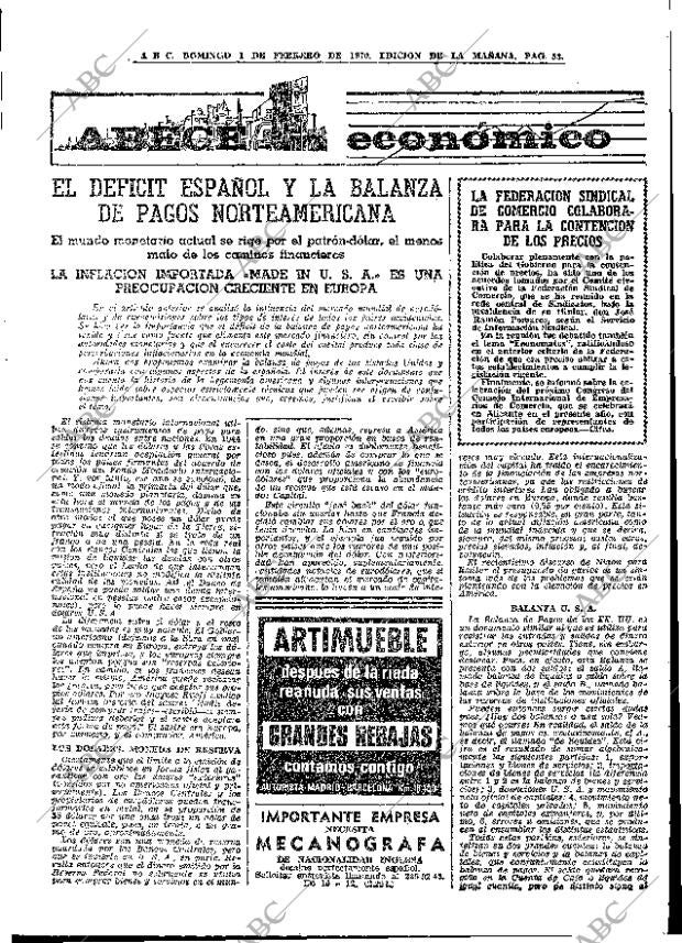 ABC MADRID 01-02-1970 página 53