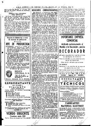 ABC MADRID 01-02-1970 página 70