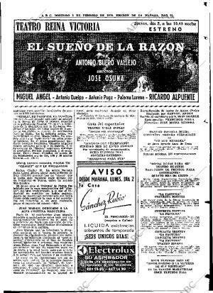 ABC MADRID 01-02-1970 página 71