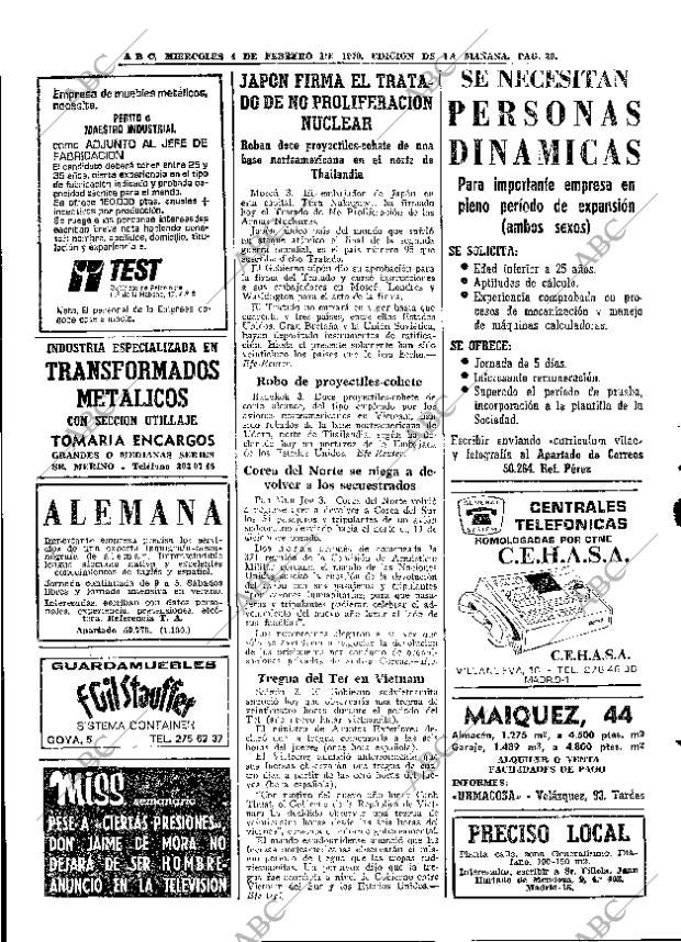 ABC MADRID 04-02-1970 página 20