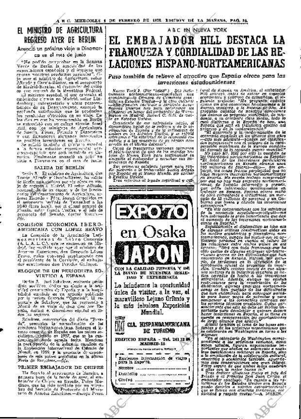 ABC MADRID 04-02-1970 página 25