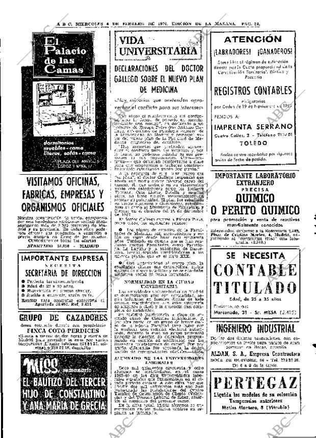 ABC MADRID 04-02-1970 página 26