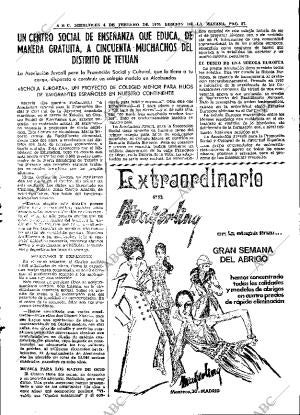 ABC MADRID 04-02-1970 página 27
