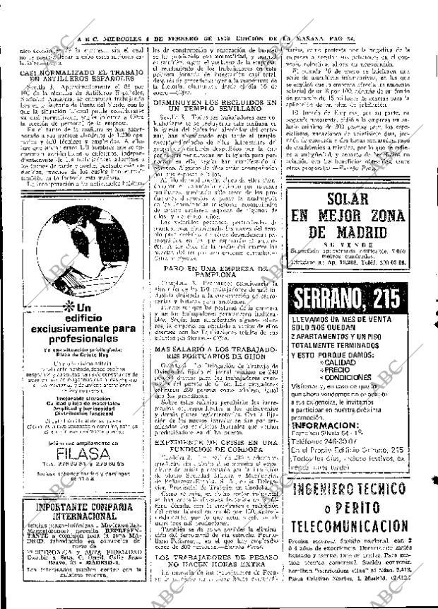 ABC MADRID 04-02-1970 página 34