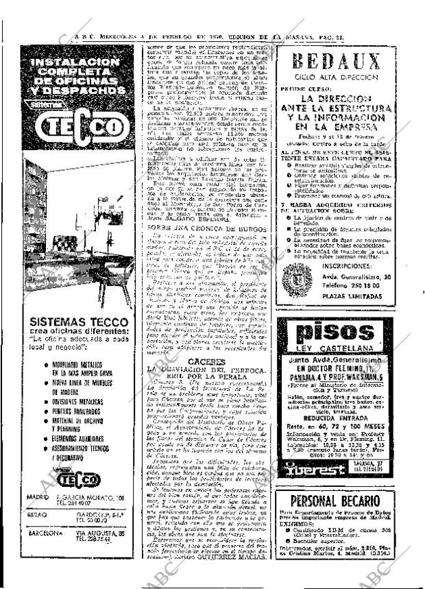 ABC MADRID 04-02-1970 página 38