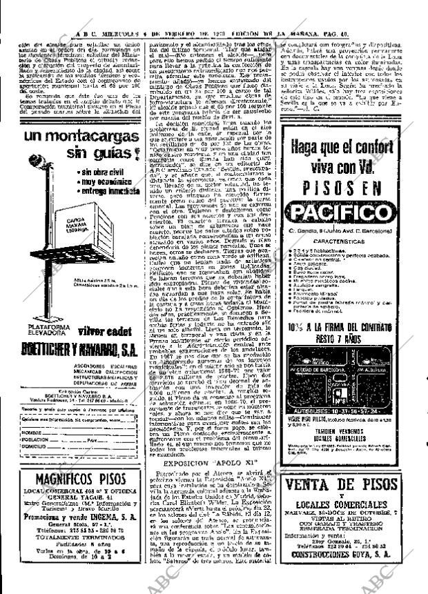 ABC MADRID 04-02-1970 página 40