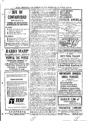 ABC MADRID 04-02-1970 página 74