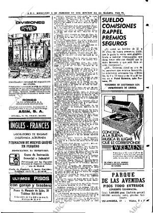ABC MADRID 04-02-1970 página 77
