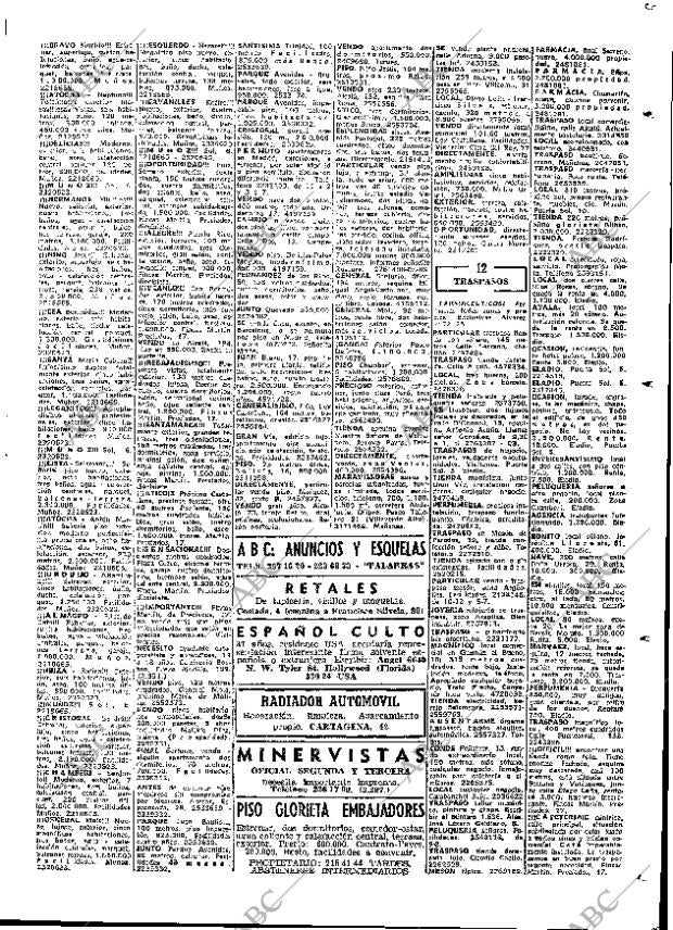 ABC MADRID 04-02-1970 página 87