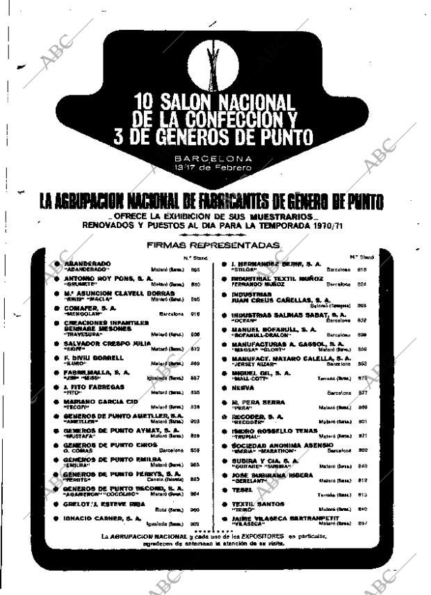 ABC MADRID 05-02-1970 página 12