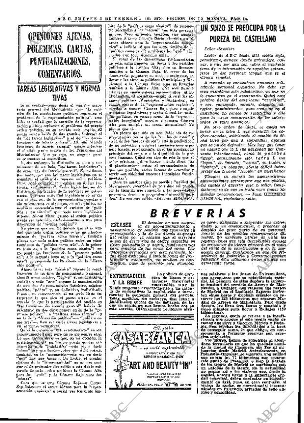 ABC MADRID 05-02-1970 página 15