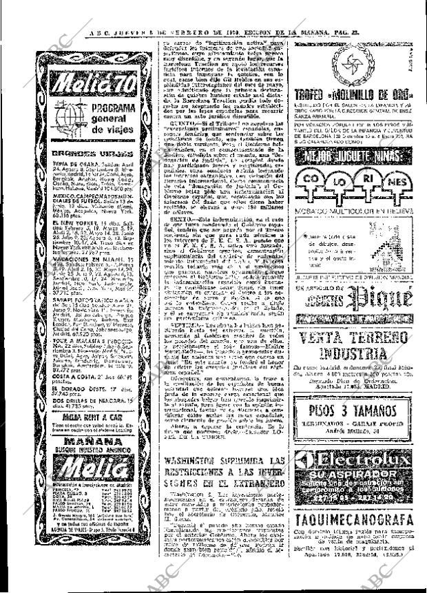 ABC MADRID 05-02-1970 página 22