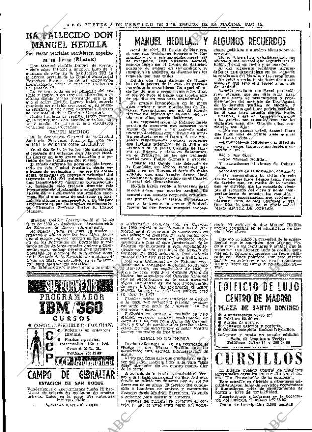 ABC MADRID 05-02-1970 página 24