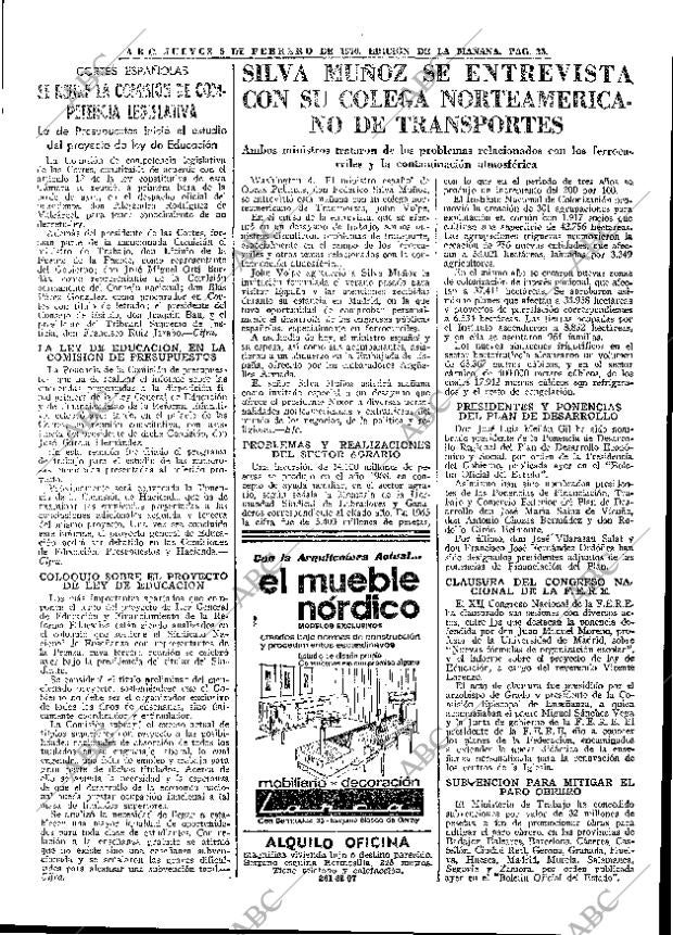 ABC MADRID 05-02-1970 página 25