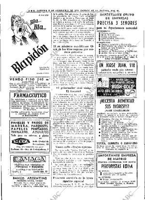ABC MADRID 05-02-1970 página 40