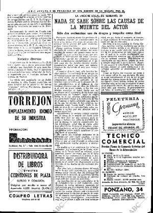 ABC MADRID 05-02-1970 página 41