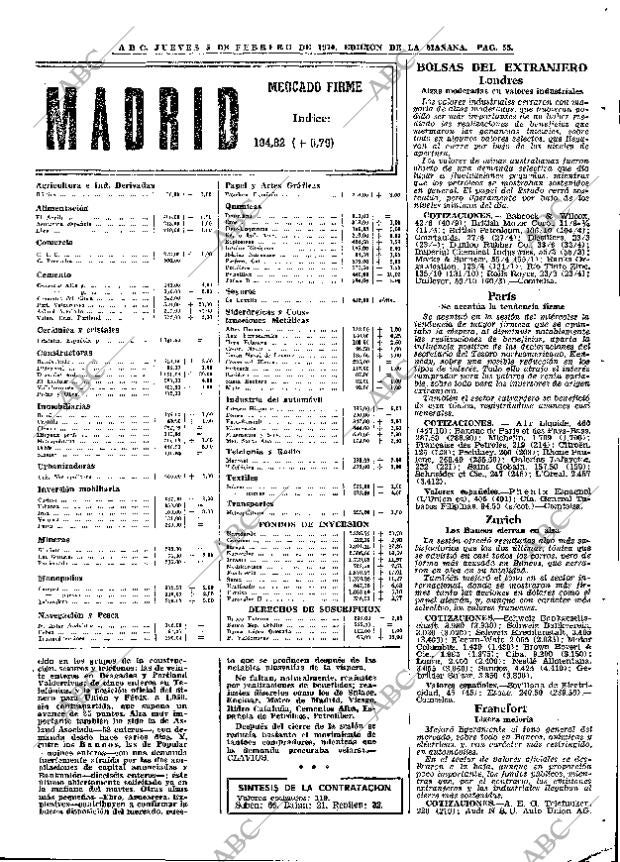 ABC MADRID 05-02-1970 página 55