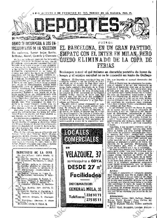 ABC MADRID 05-02-1970 página 57