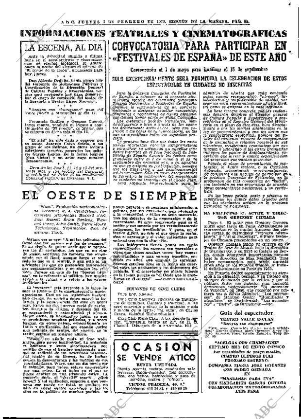 ABC MADRID 05-02-1970 página 65