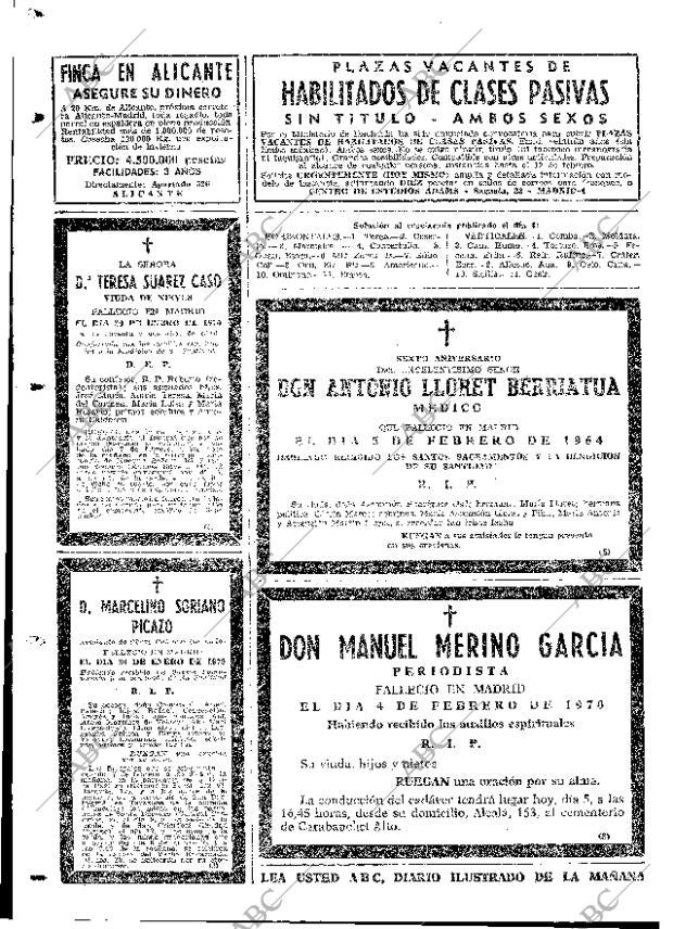 ABC MADRID 05-02-1970 página 88