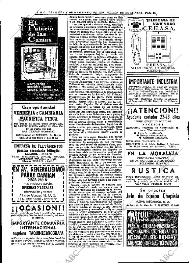 ABC MADRID 06-02-1970 página 20