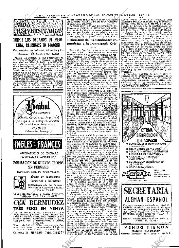 ABC MADRID 06-02-1970 página 26