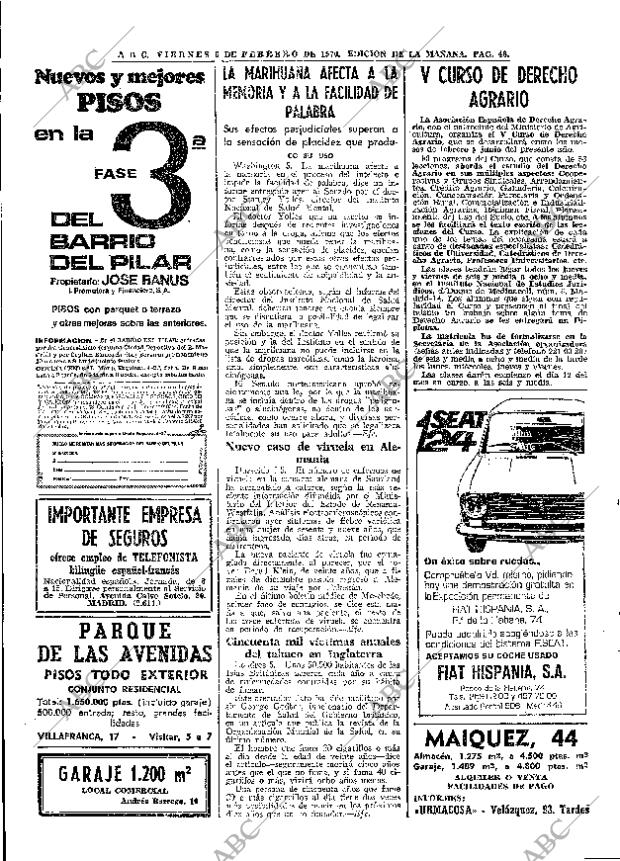 ABC MADRID 06-02-1970 página 48