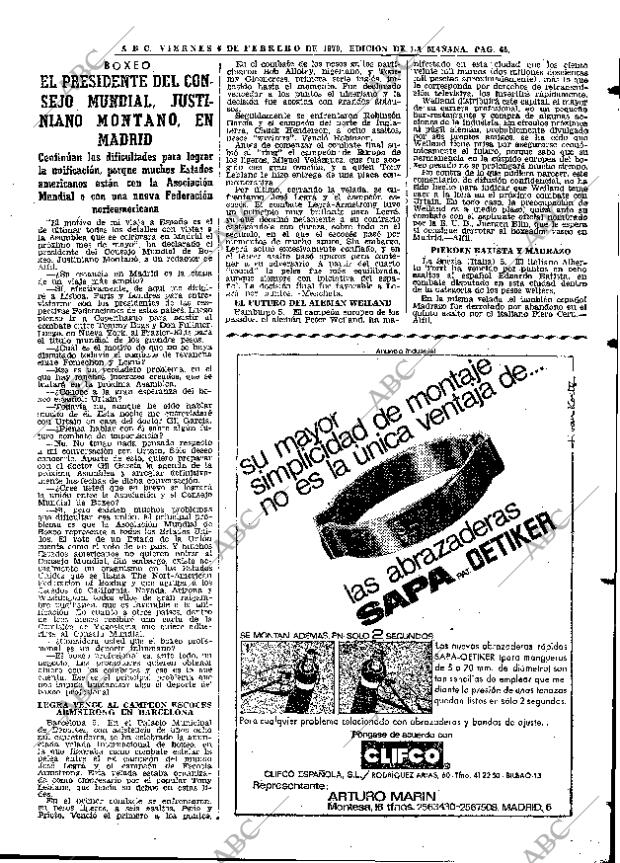 ABC MADRID 06-02-1970 página 65