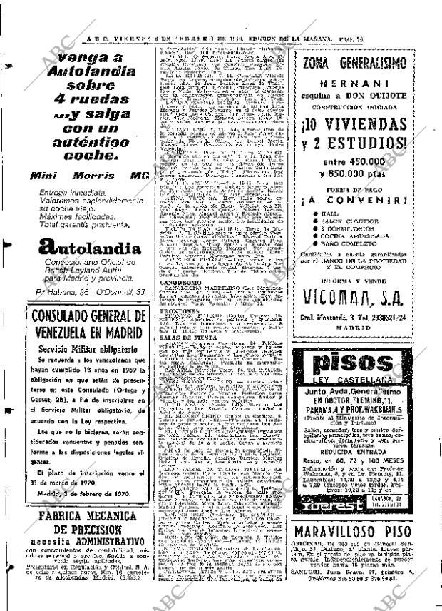 ABC MADRID 06-02-1970 página 76