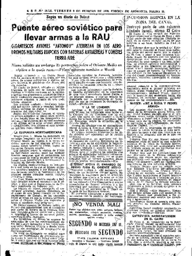 ABC SEVILLA 06-02-1970 página 21