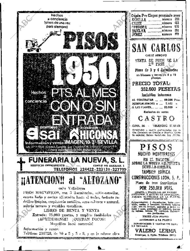 ABC SEVILLA 06-02-1970 página 58